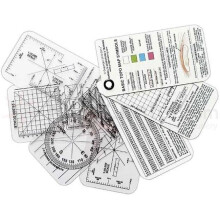 ESEE COMPASS-CARDS Izula Gear Compass Cards, 7-Card Set