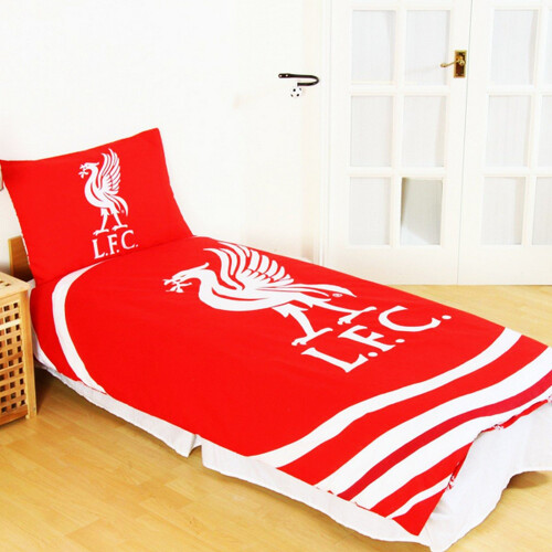 Liverpool FC Liverpool FC Offizielle Reversible Pulse Einzelbettdecke Set