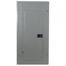 Eaton 256126 100A Main Breaker Installed Plug on Neutral Load Center, 20 Space Circuit
