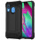 (Blue) For Galaxy A40 Hard Tough Armour Defender Case 10