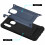(Blue) For Galaxy A40 Hard Tough Armour Defender Case 2