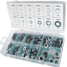 790pc Toolzone Stainless Steel Flat & Spring Washer Assortment