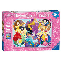 Ravensburger 10796 Disney Prinzessinnen - 100 Teile Puzzle für Kinder - Jedes Teil ist einzigartig
