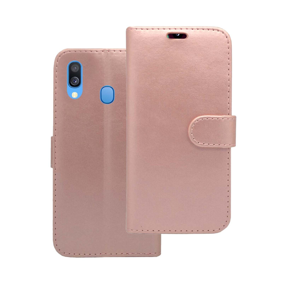 Case For Samsung Galaxy A40 Rose Gold Wallet Flip Pu Leather Cover Multicoloured 804050313574