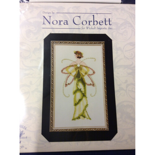 Pixie Couture Collection Amaryllis Counted Cross Stitch Chart Pattern