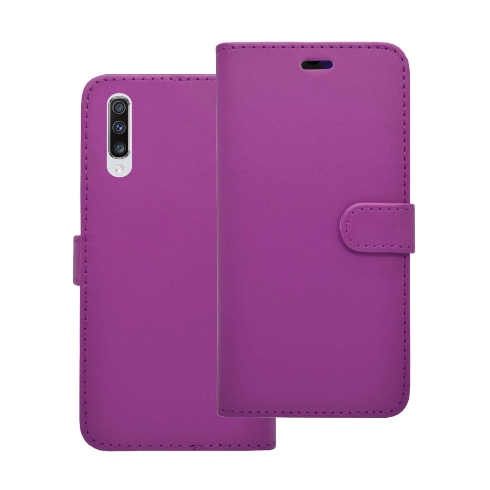 Case For Samsung Galaxy A70 2019 Wallet Flip Pu Leather Cover Purple