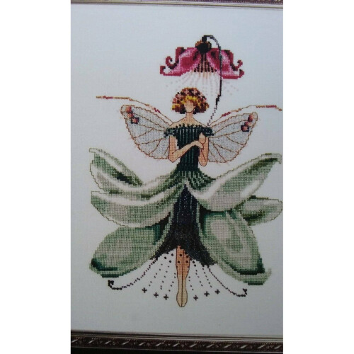Pixie Couture Collection Magnolia Counted Cross Stitch Chart Pattern
