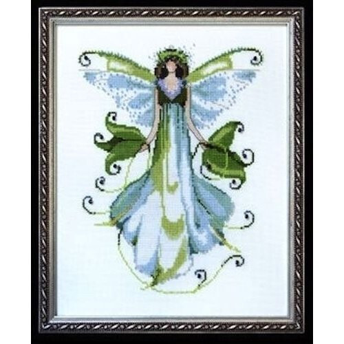 Pixie Couture Collection Morning Glory Counted Cross Stitch Chart Pattern