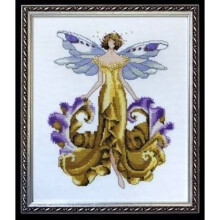 Pixie Couture Collection Iris Counted Cross Stitch Chart Pattern