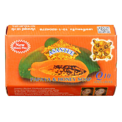 Asantee Sapone schiarente - Asantee - Papaya - 135 g - Mixte - Bellezza e Profumi
