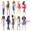 Mattel Mattel MTTDVF50 Barbie Crrs Doll Assortment - 4 Piece 1
