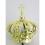 Crown in Plastic for Statues Religious Figurine - Diameter Base 2.5cm 2