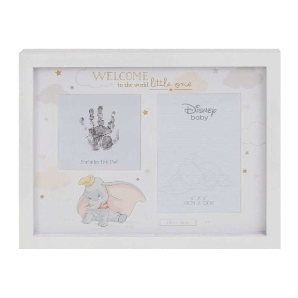 Disney Magical Beginnings Photo & Hand Print Frame - Dumbo