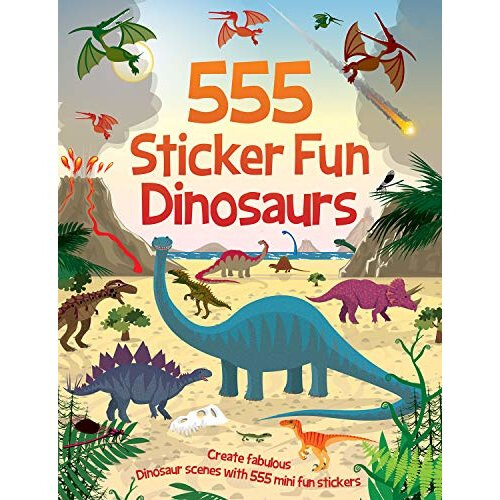555 Sticker Fun Dinosaurs