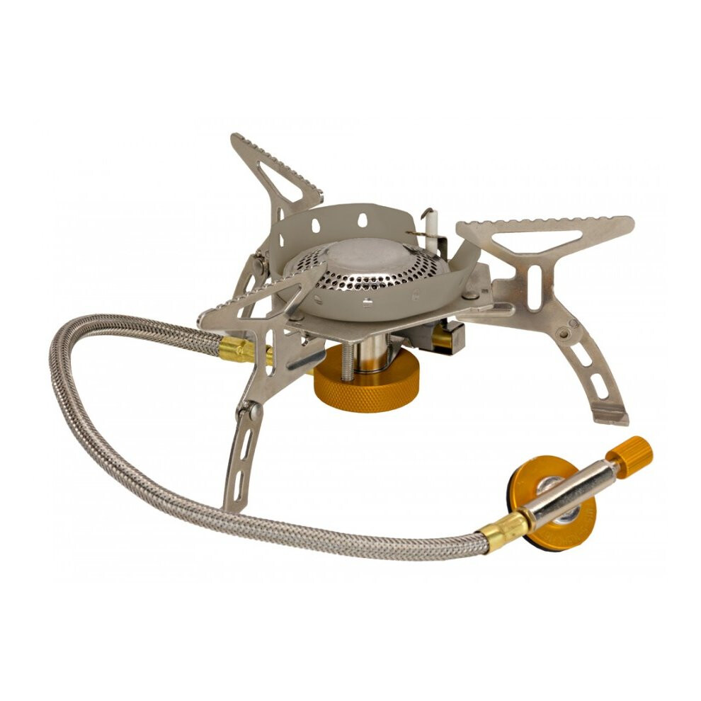 Vango Folding Piezo Camping Gas Stove With Windshield
