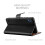 (Black) For Galaxy A10 Leather Wallet Flip Back Case Cover 8