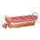 Premier Housewares Multi-purpose Oblong Willow Basket, Red Gingham Lining 1
