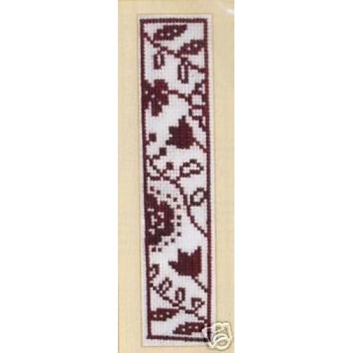 DMC Climbing Flower Bookmark Cross Stitch Kit DMC