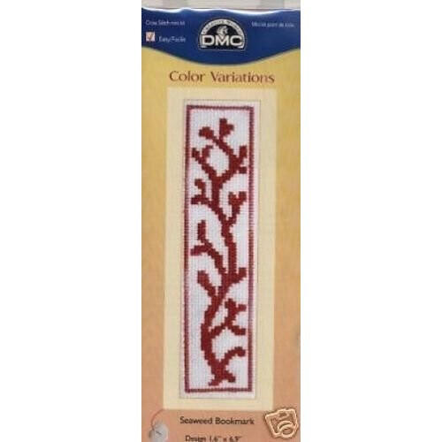 DMC Seaweed Bookmark Cross Stitch Kit - DMC