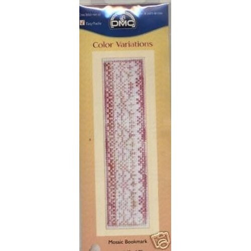 DMC Mosaic Bookmark Cross Stitch Kit - DMC