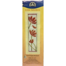 Rural Bouquet Bookmark Cross Stitch Kit - DMC