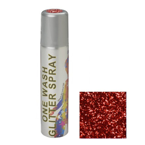 Stargazer Stargazer Glitter Hair Spray ~ Red