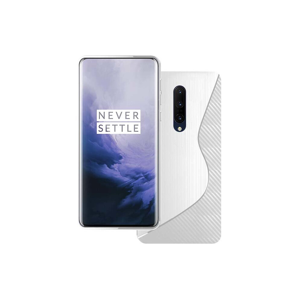 Case For OnePlus 7 Pro Clear S Line Silicone Gel Cover