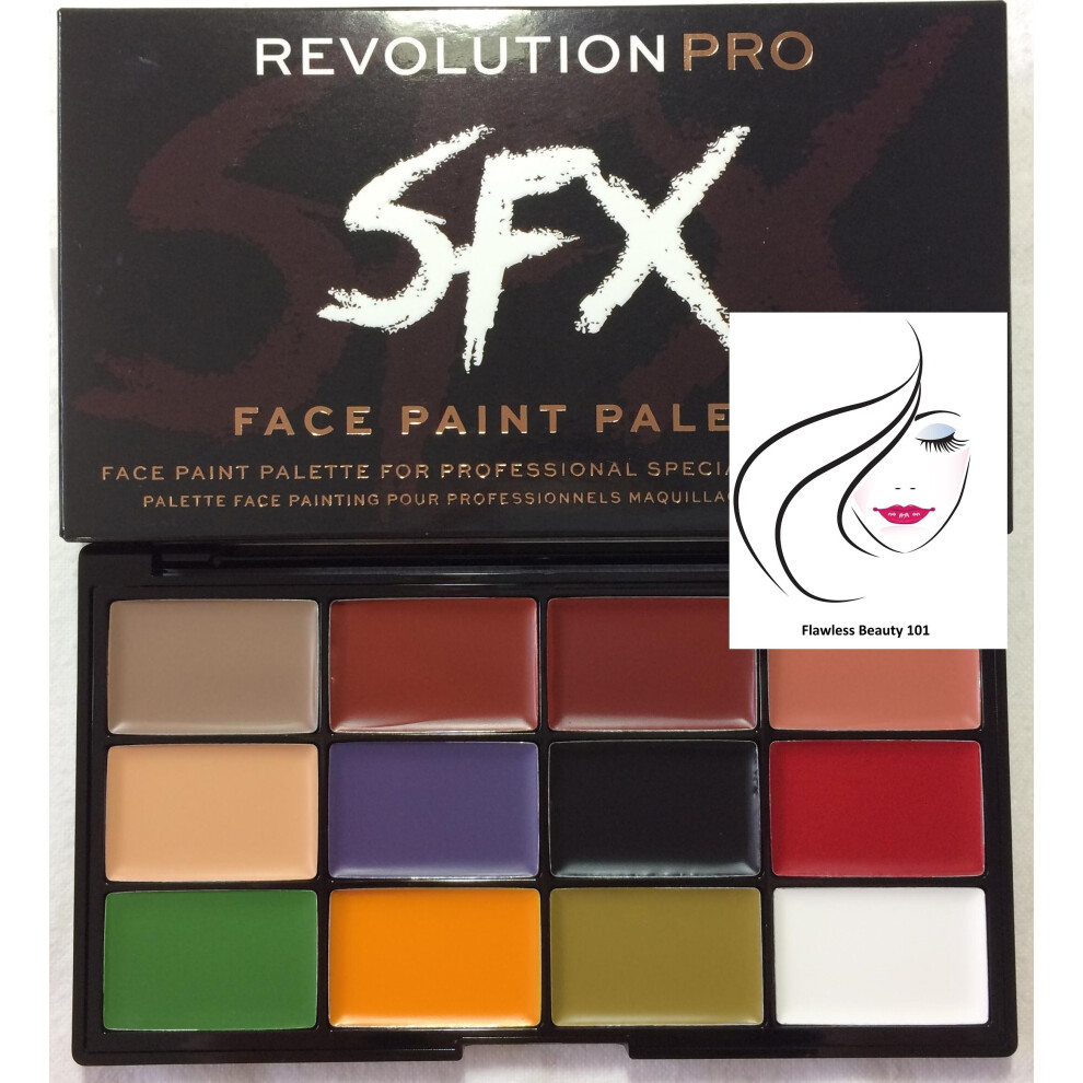 Revolution Pro SFX Face Paint Palette Halloween 2018