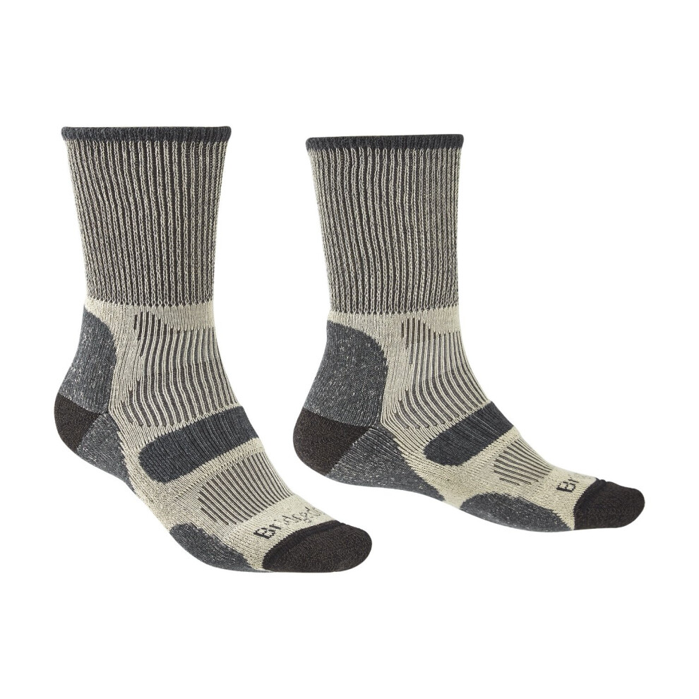 (Large UK 9-11½, Charcoal) Bridgedale Men's Coolfusion Light Hiker Walking Socks 