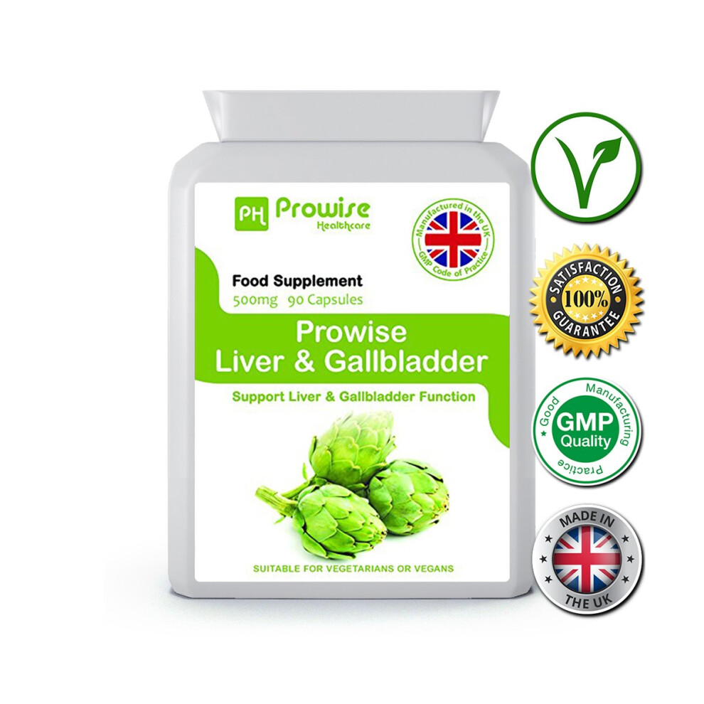 Prowise Healthcare Liver And Gallbladder 60 Capsules Uk Made
