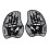 Arena arena Vortex Evolution Hand Paddle Silver Black Medium 1