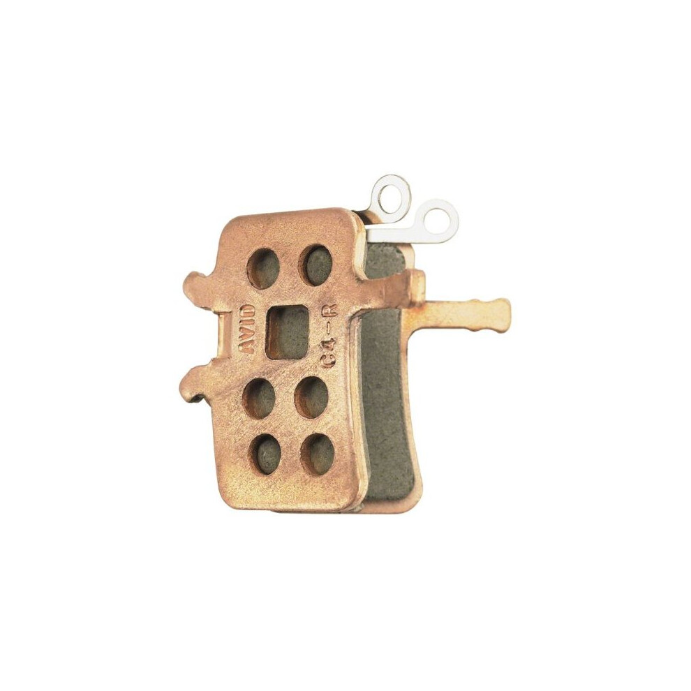 Avid Bb7 Pastiglie Freno, Acciaio, Sinterizzate Con Molla, Rosso-image