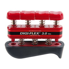 Digi-Flex-10-0741 Cando ksi- ja sormiharjoitusjrjestelm, punainen 3 lbs vastus