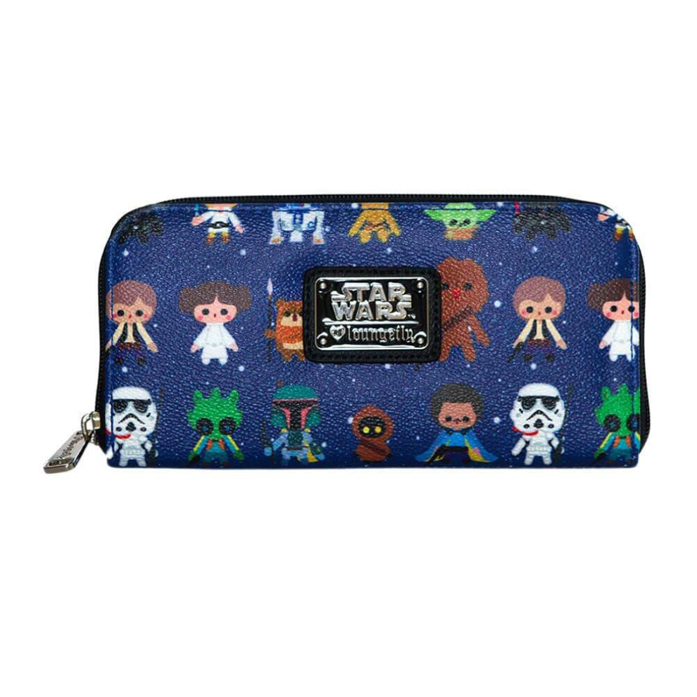 Loungefly x Star Wars Baby Character Print Clutch Purse