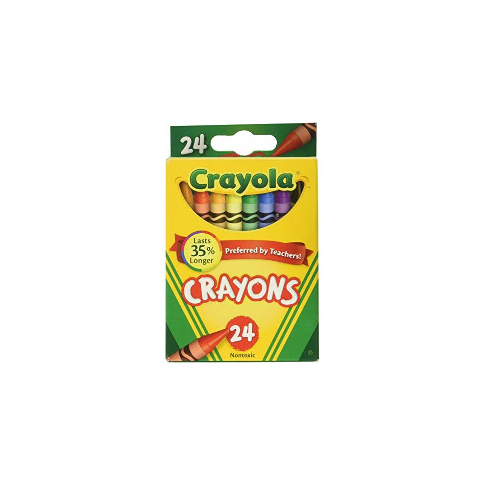 Crayola Crayons 24 in a Box Pack of 6 144 Crayons in Total