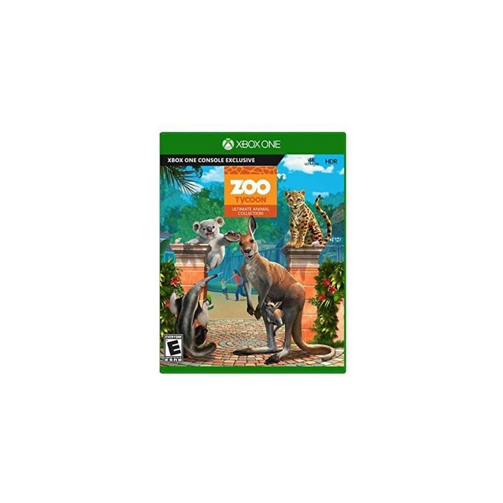 Xbox Zoo Tycoon Ultimate Animal Collection One