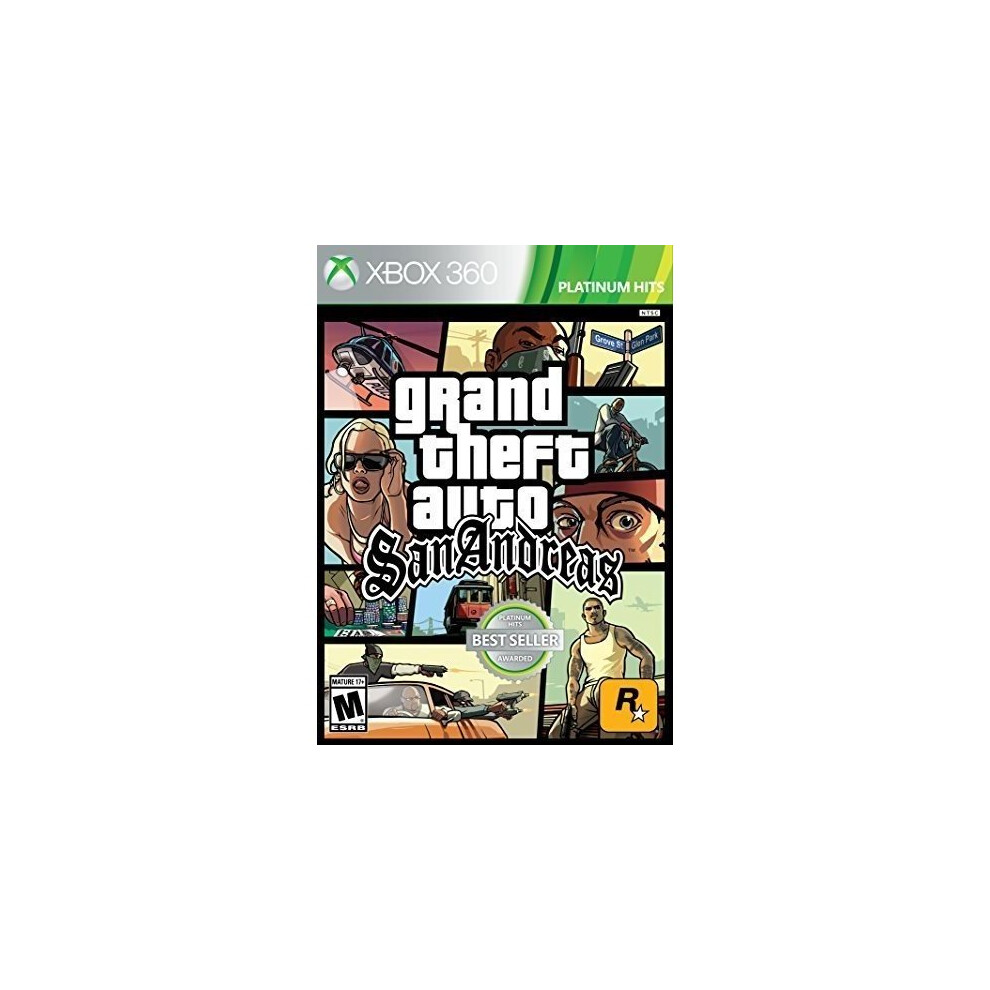 Grand Theft Auto San Andreas Xbox 360