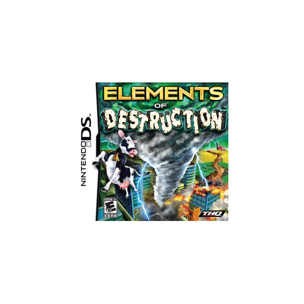 Elements Of Destruction Nintendo Ds Gamma Edition 785138361475