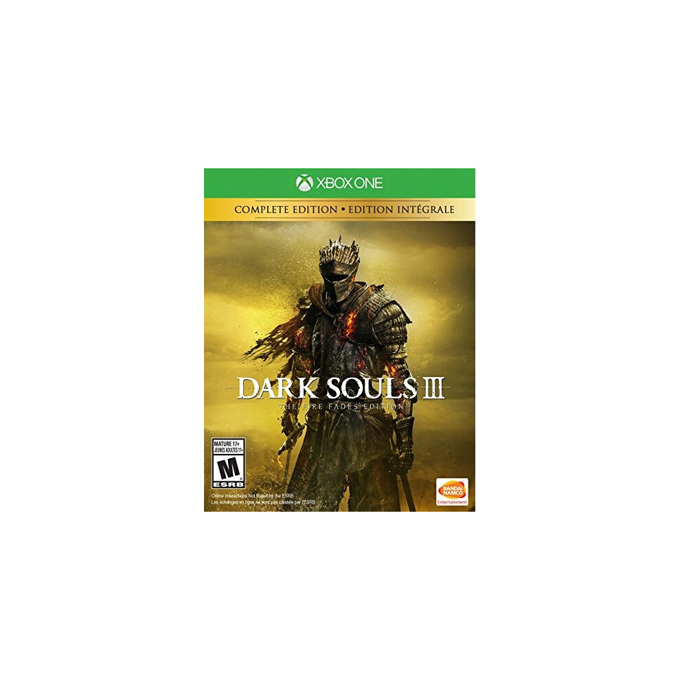 Souls Iii The Fire Fades Edition Xbox One Dark 722674220910