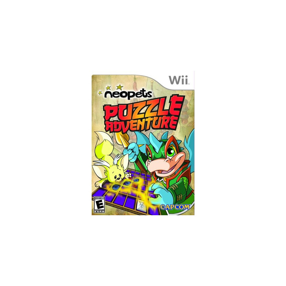 Neopets Puzzle Adventure Nintendo Wii 013388350056