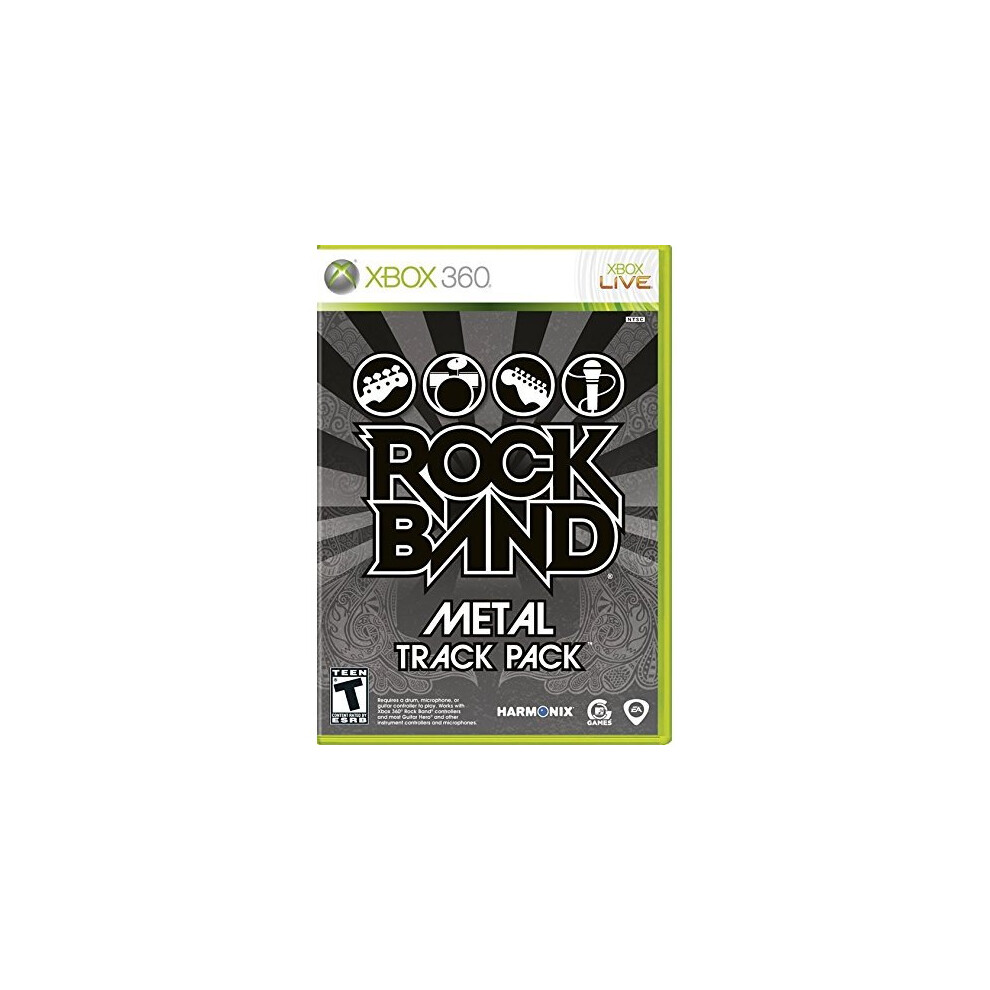 Rock Band Metal Track Pack Xbox 360