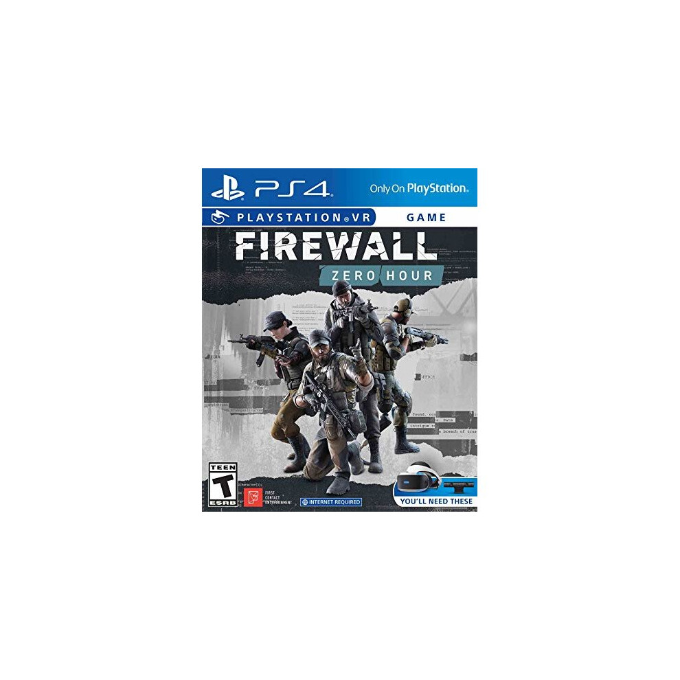 PSVR Firewall Zero Hour PlayStation 4