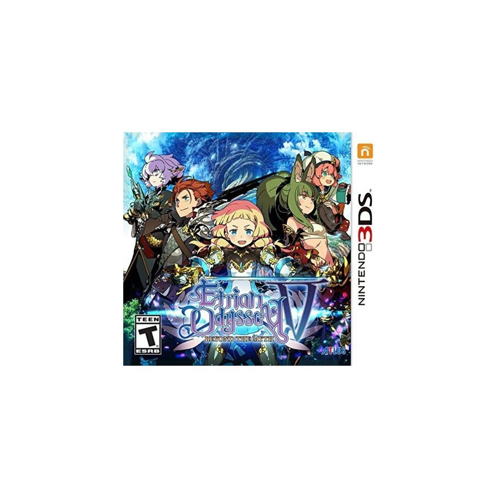 Etrian Odyssey V Beyond The Myth Nintendo 3Ds 730865300259