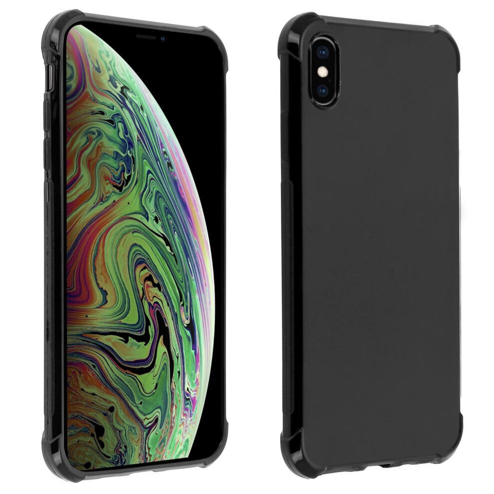 Iphone Xs Max Case Enforced Angles Silicone Skin - Black 3614260023067