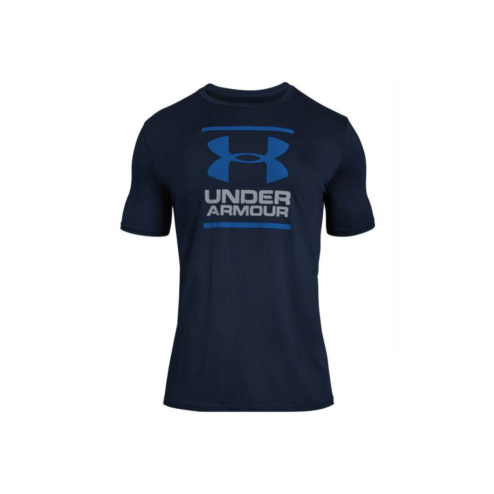 Under Armour GL Foundation SS Tee 1326849-408 Mens Navy Blue t-shirt Size: S