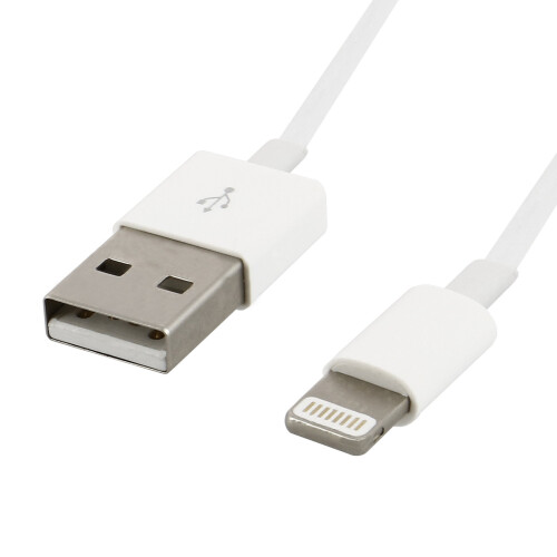 Avizar USB-kabel usb oplader itunes aansluiting, Wit 1