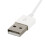 Avizar USB-kabel usb oplader itunes aansluiting, Wit 5