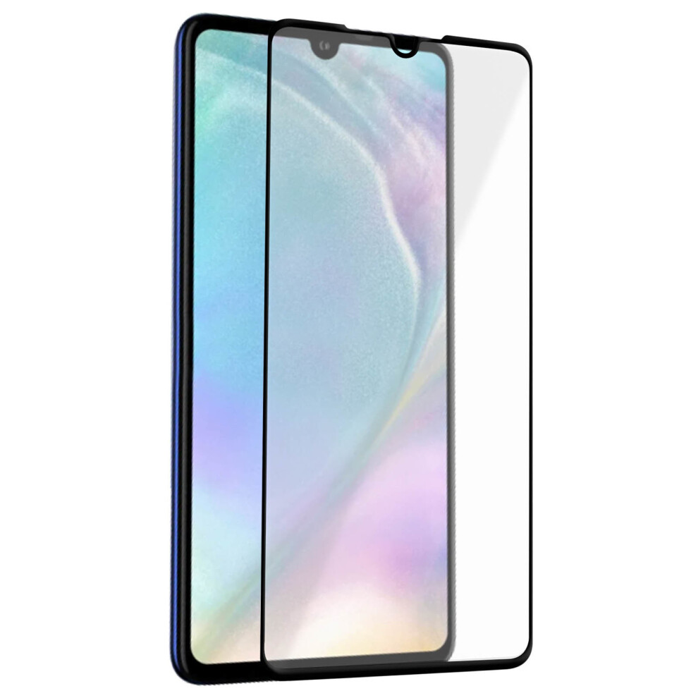 Film For Huawei P30 Scratch-Resistant 9H Tempered Glass Screen Protector - Black 3662427322492