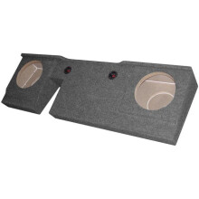 Ford X-Cab 2004 - 2008 Dual 12 in. Empty Woofer Box