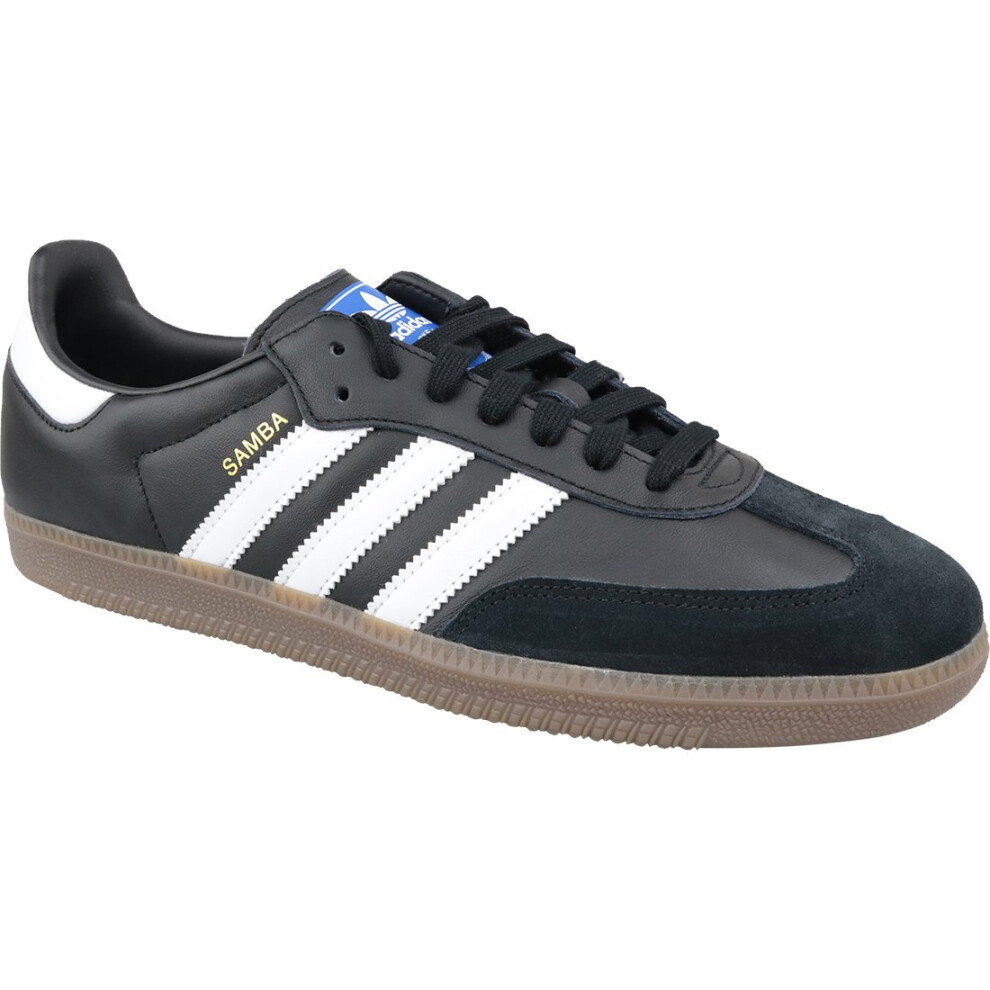 (10) Adidas Samba OG B75807 Mens Black sneakers